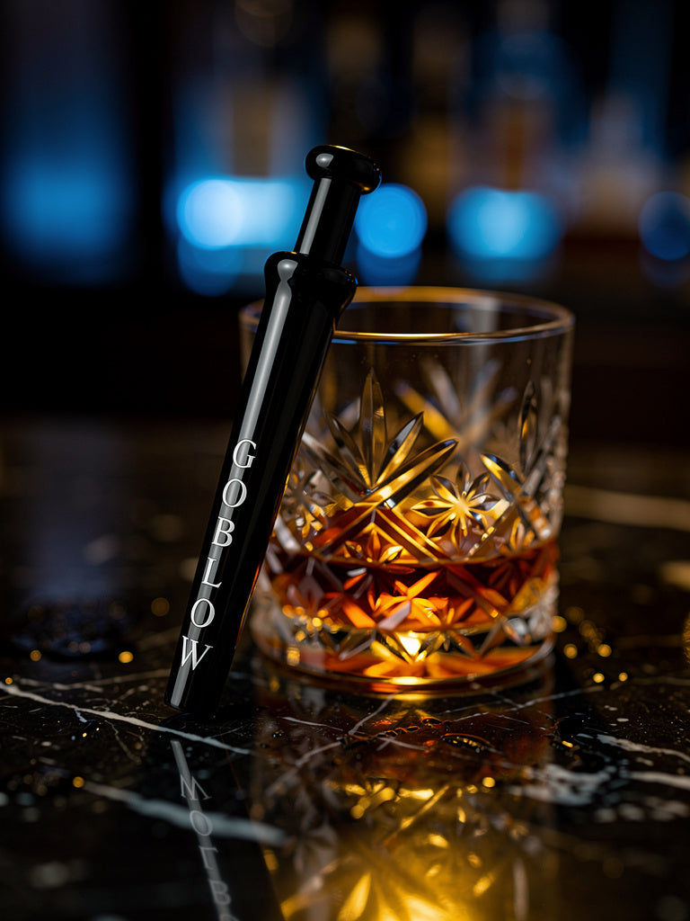 GoBlow Black pendant — gloss lifestyle bar marble