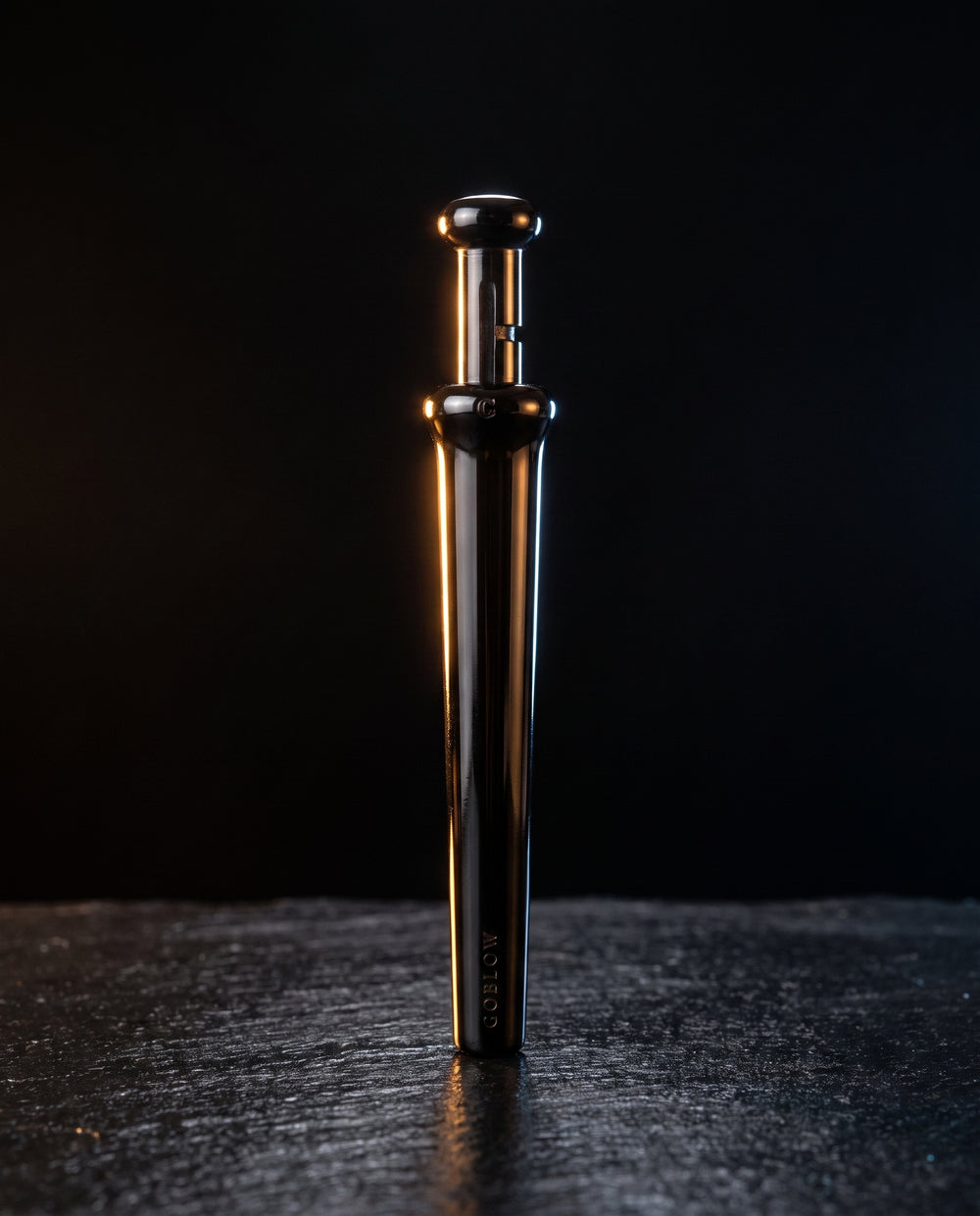 GoBlow MKII Black — front, airflow detail