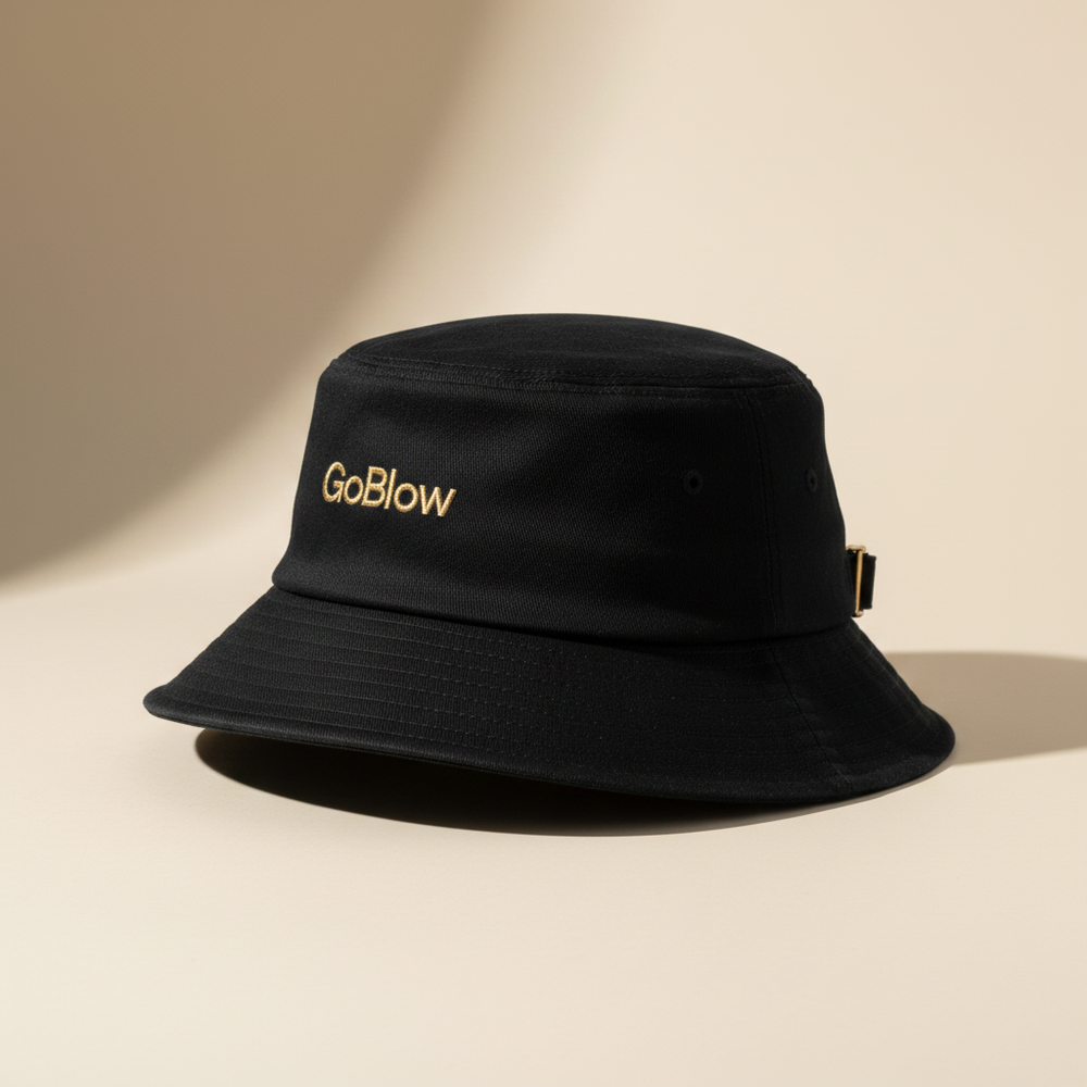 The Bucket Hat — side three-quarter view