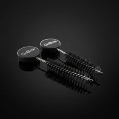 GoBlow Cleaning Brush 5 Pack, dark studio — machined stainless EDC capsule pendant